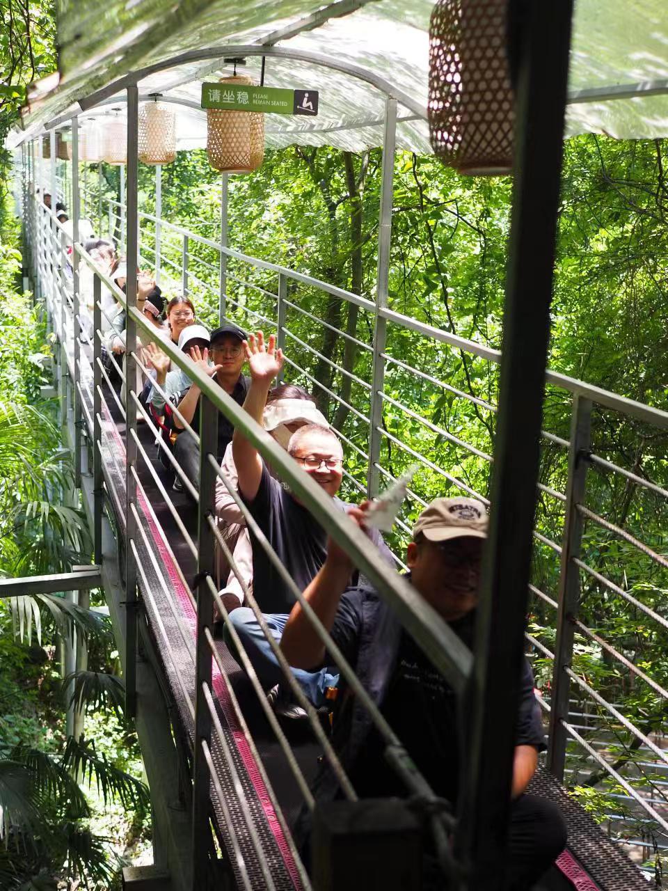 Elevator climbing