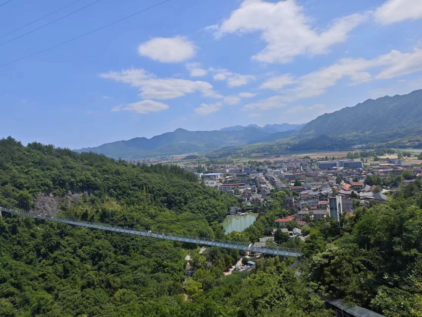 glass walkway