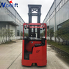 boom stand up reach forklift truck